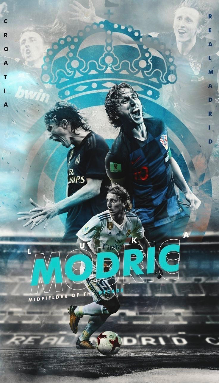 Modrić Framed Poster