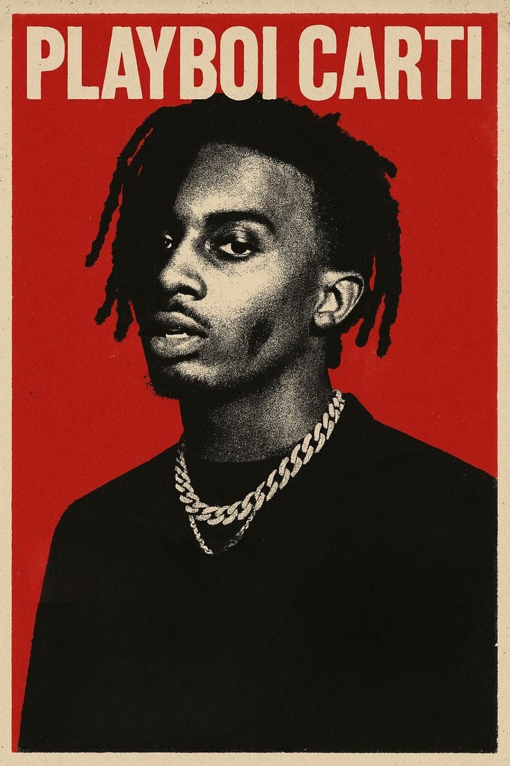 Playboi Carti Framed Poster