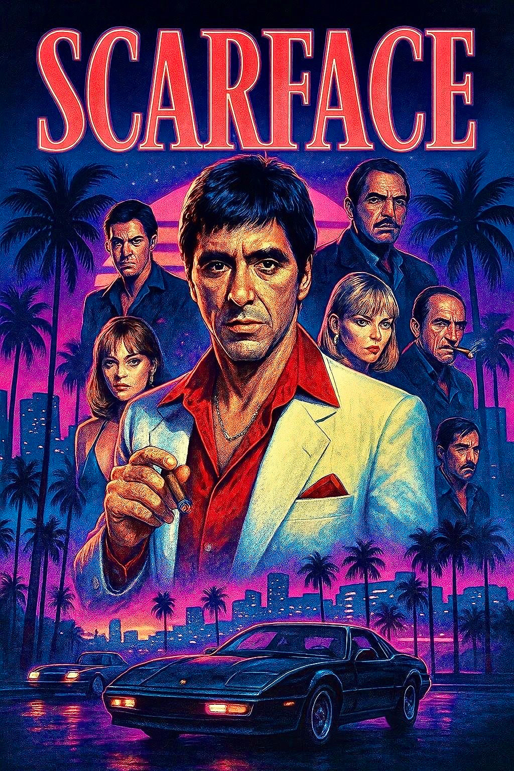 Scarface Framed Poster