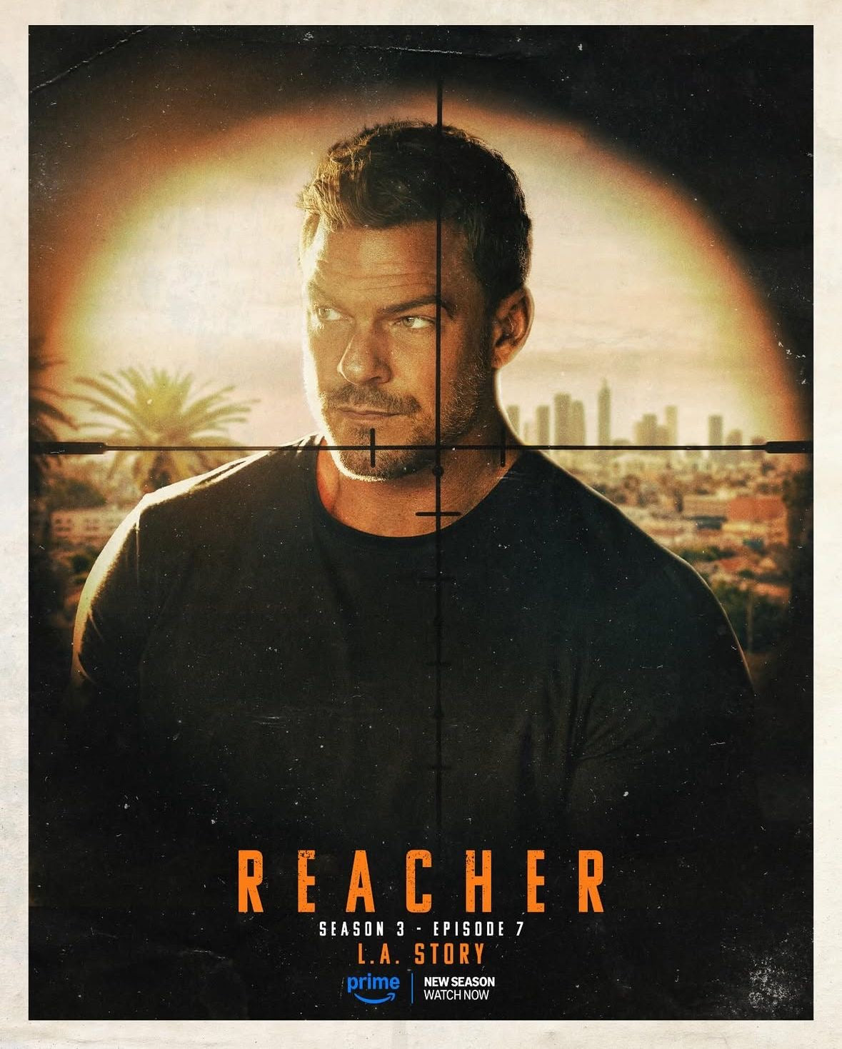 Reacher Framed Poster