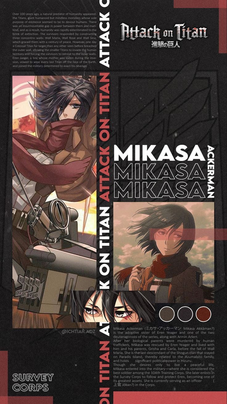 Attack On Titan Framed Poster