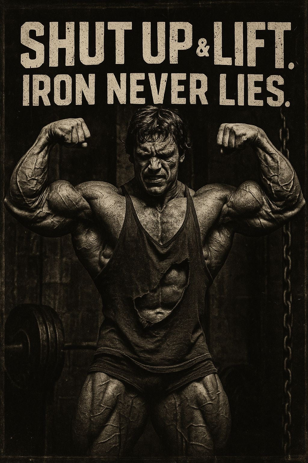 Gym Motivation Framed Poster