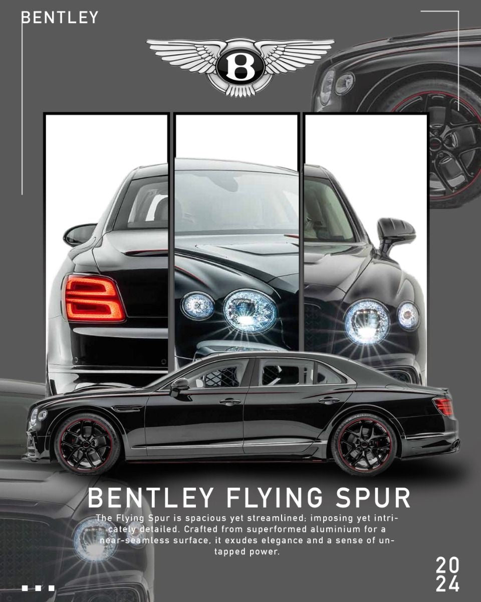 Bentley framed poster