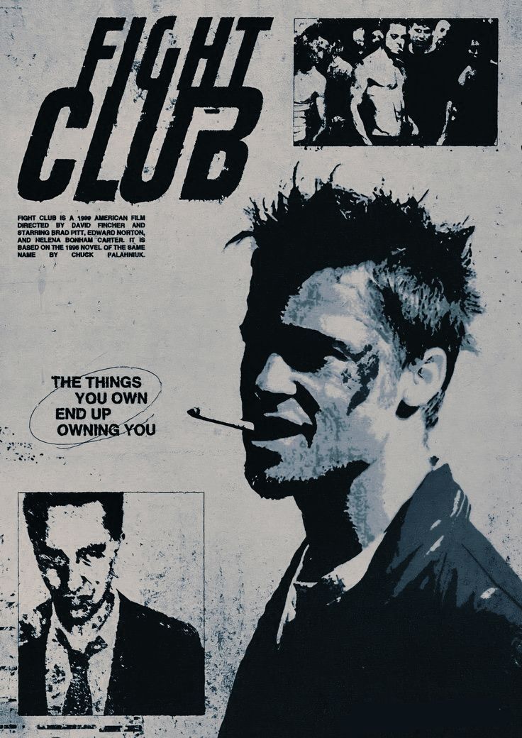 Fight Club Framed Poster