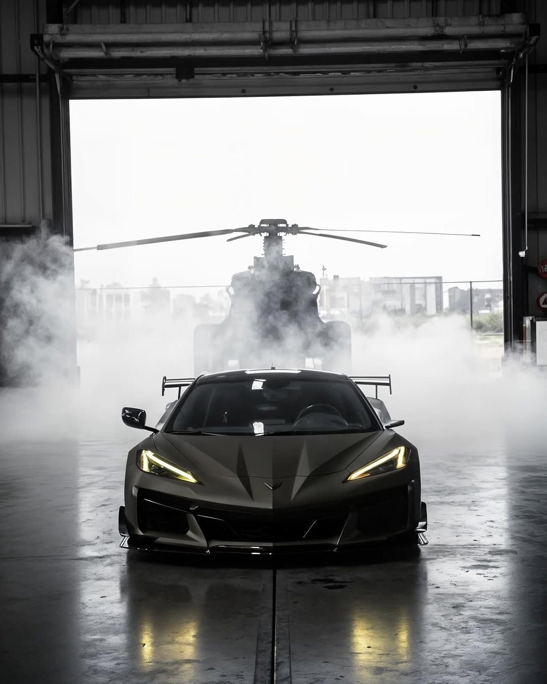 Corvette Framed Poster