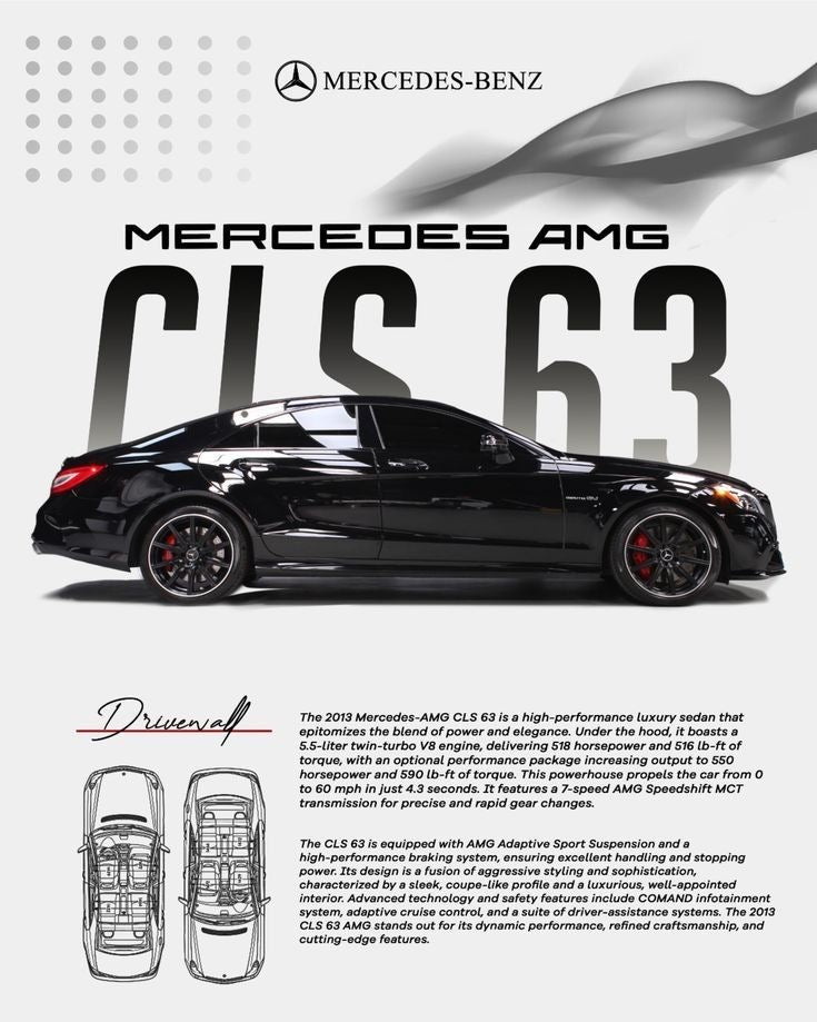 Mercedes frame poster