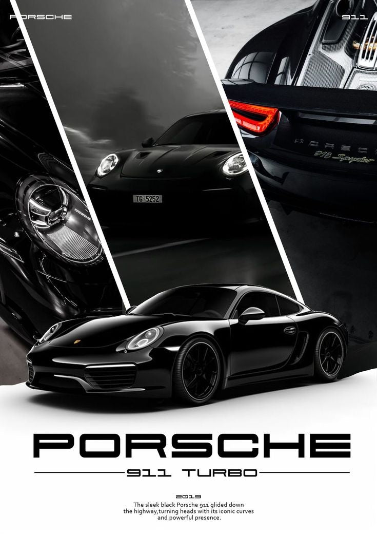 Porsche Framed Poster
