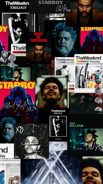 The Weeknd Framed Poster