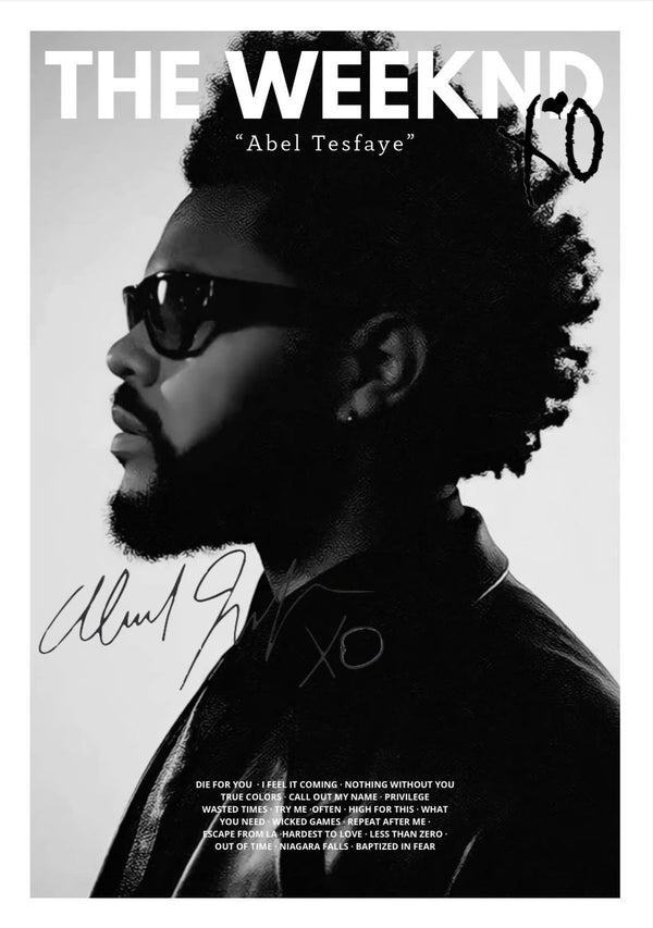 The Weeknd Framed Poster
