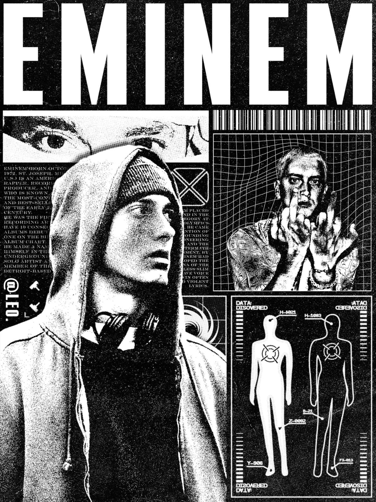 Eminem Framed Poster