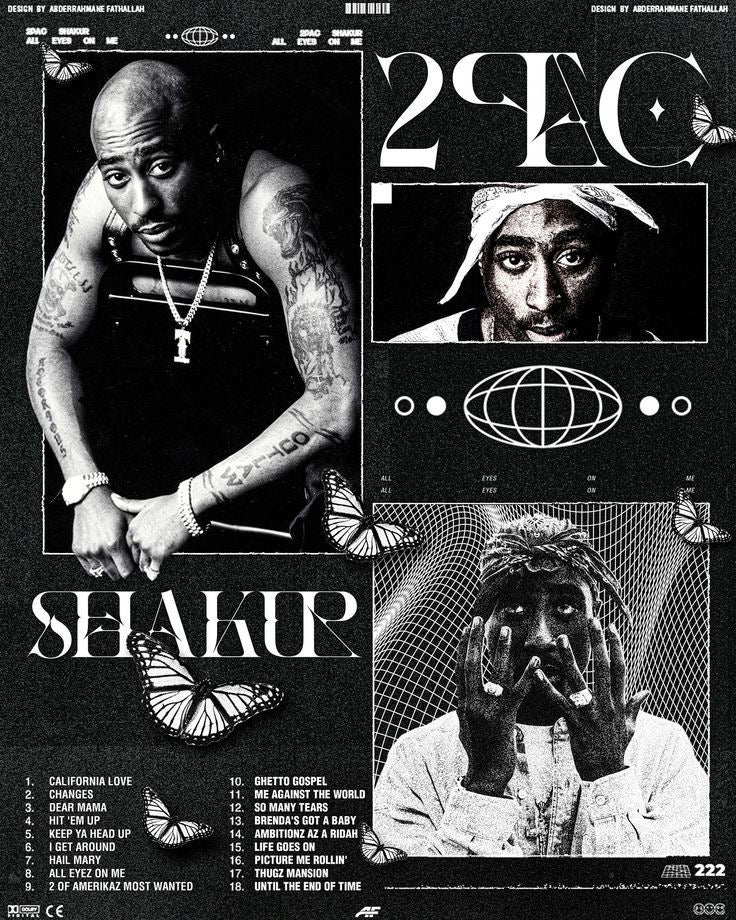 Tupac Framed Poster