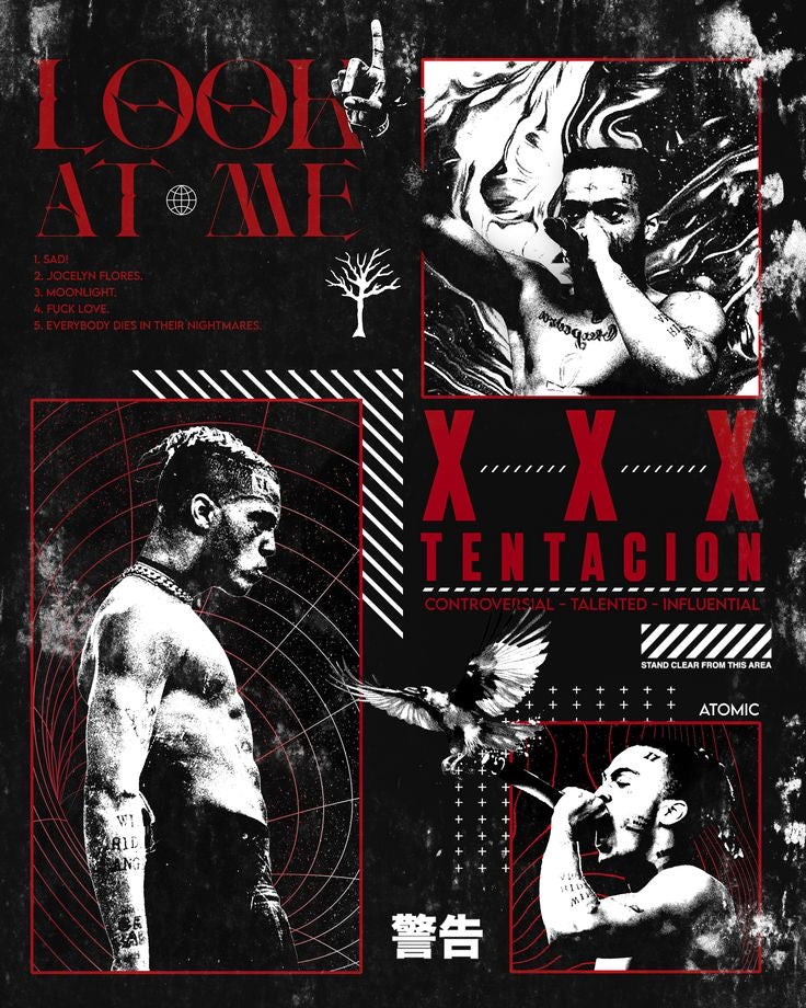 XXXtentacion Framed Poster