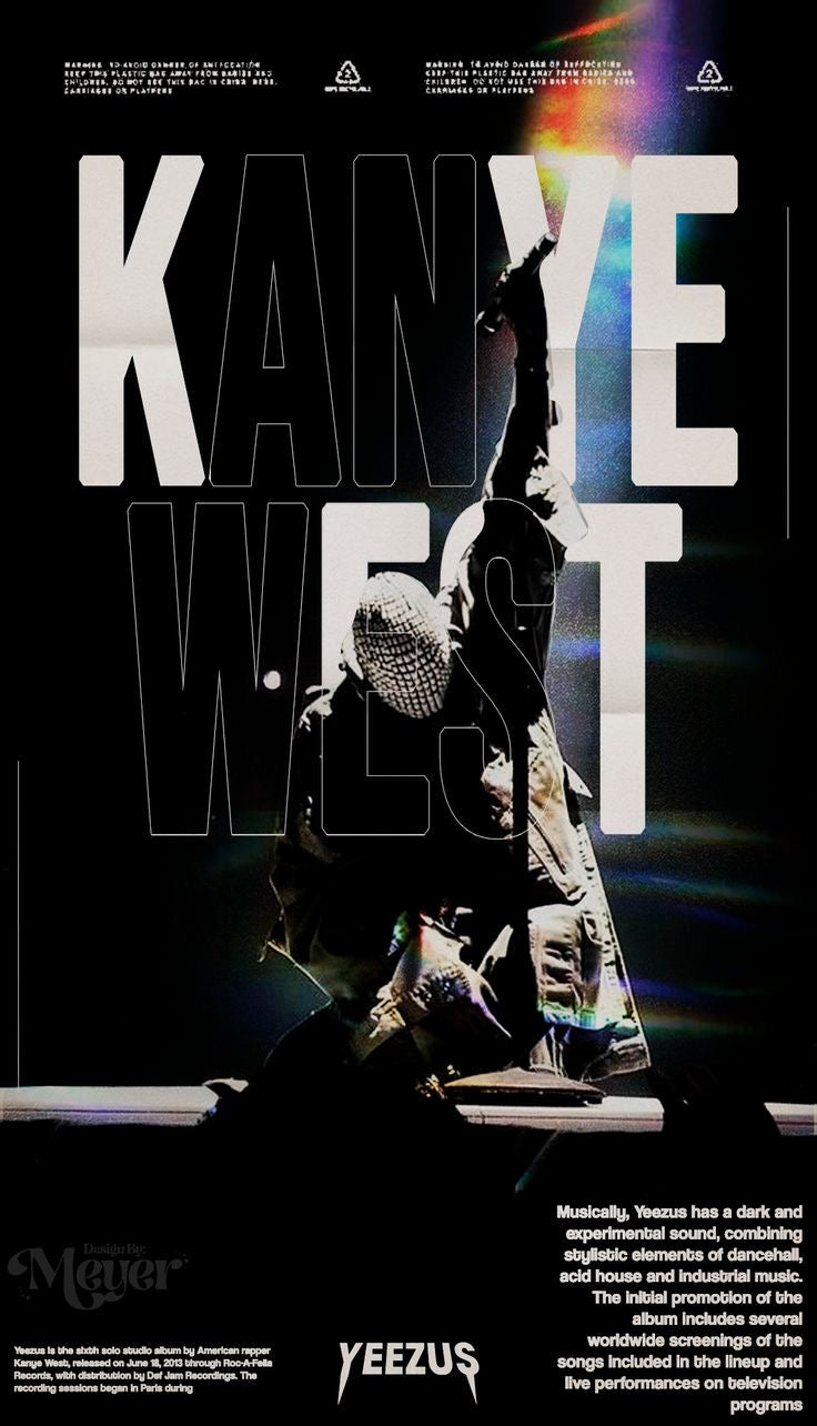 Kayne West Framed Poster