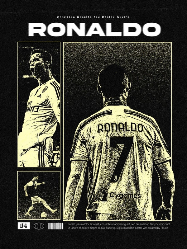 Ronaldo Framed Poster