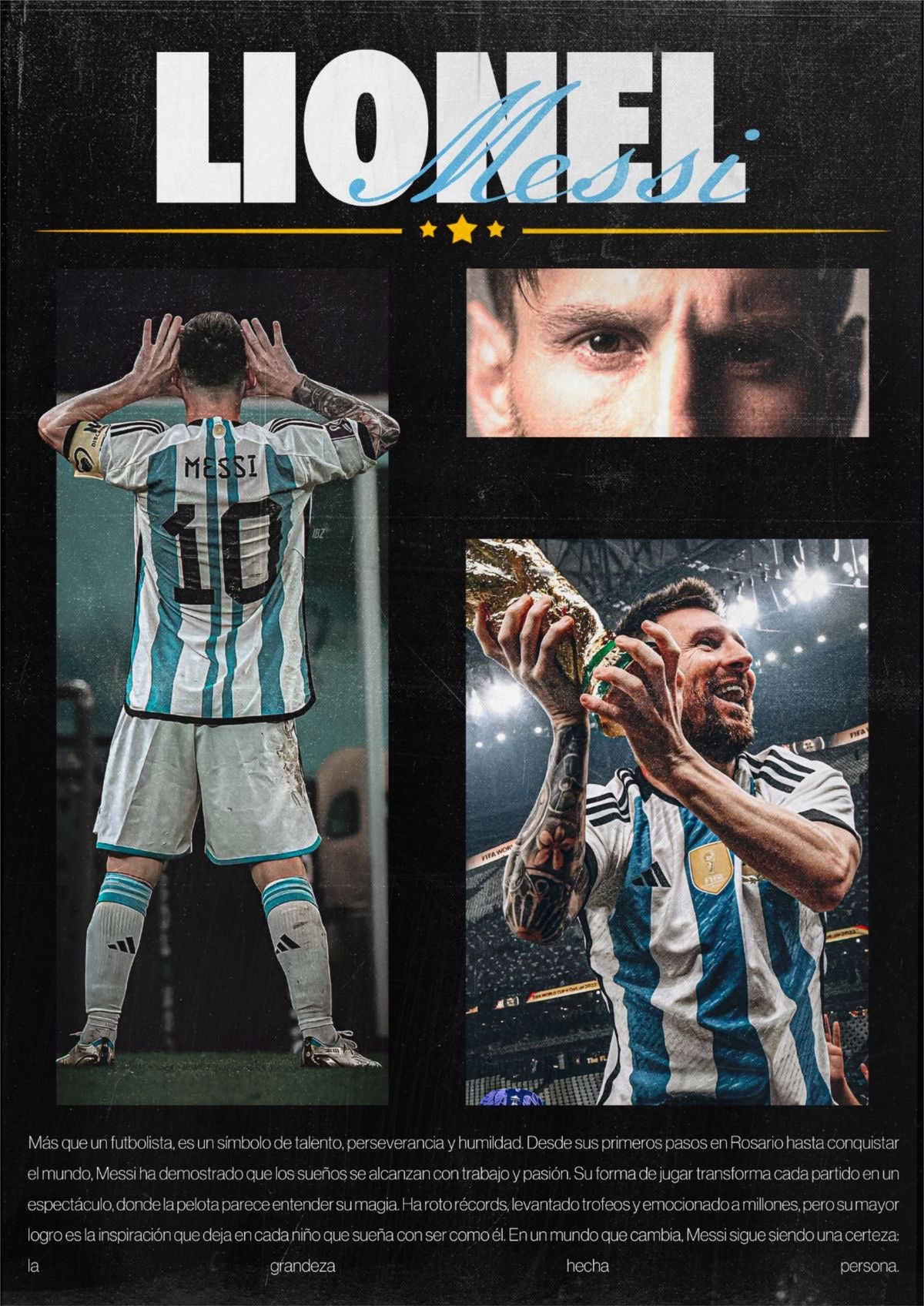 Messi Framed Poster