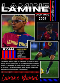 Lamine Framed Poster