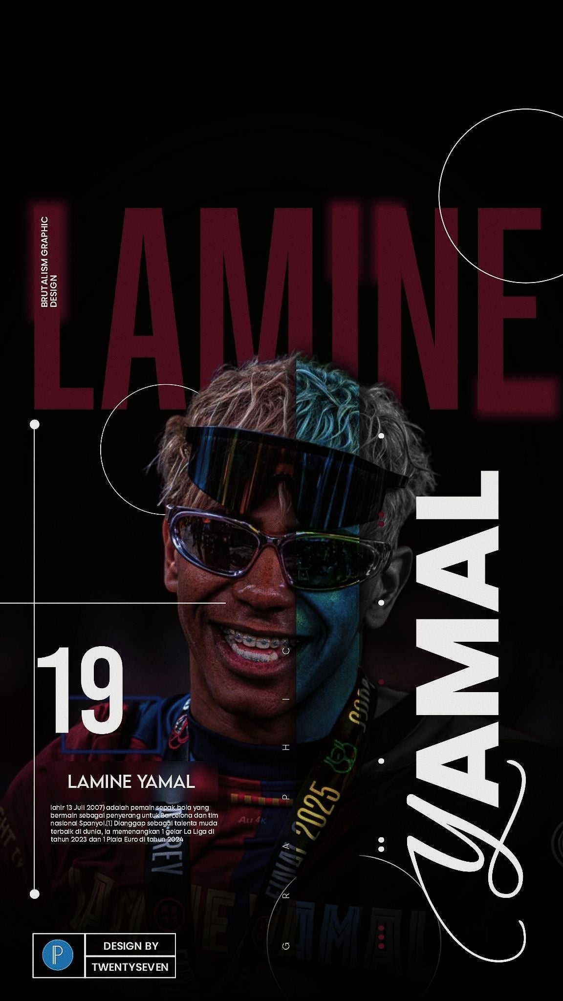 Lamine Framed Poster