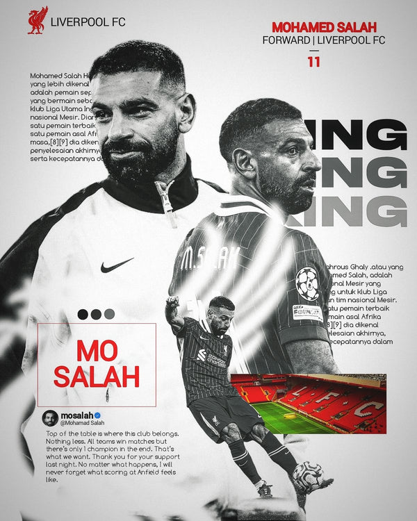 Salah Framed Poster