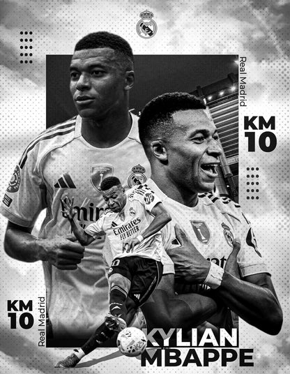 Mbappé Framed Poster