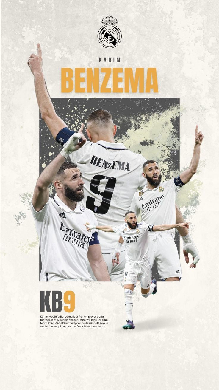 Benzema Framed Poster