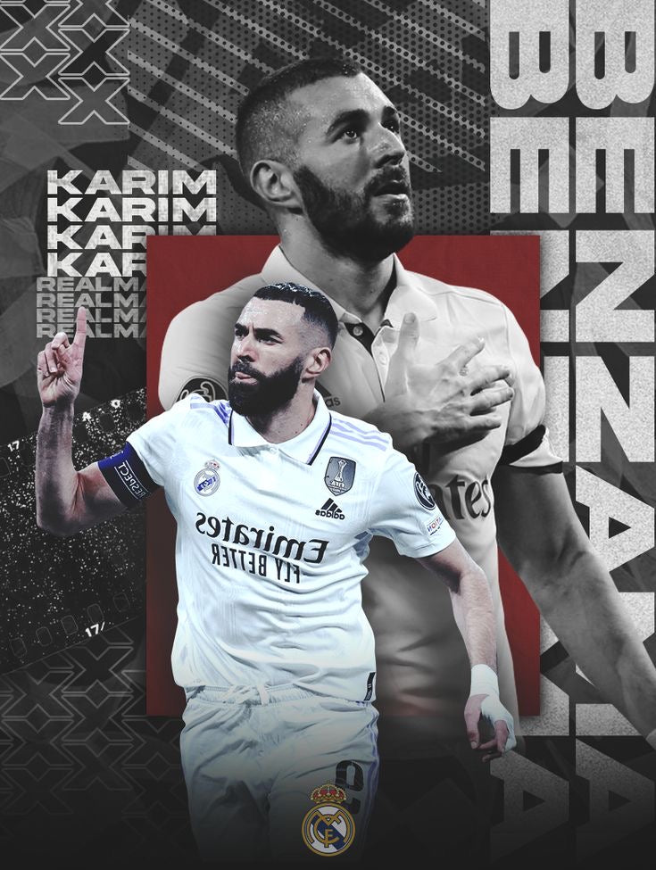 Benzema Framed Poster