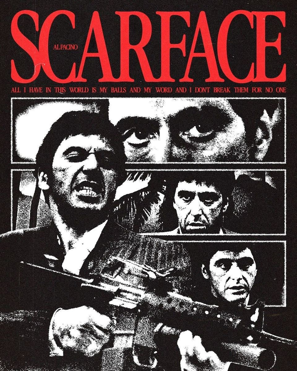 Scarface Framed Poster