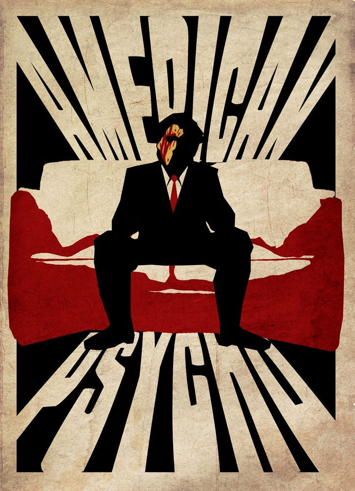 American Psycho Framed Poster