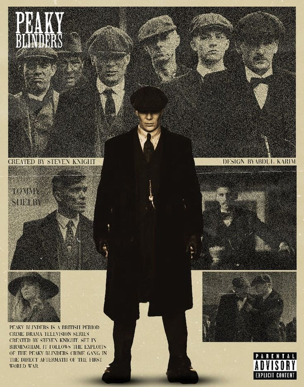Peaky Blinders Framed Poster
