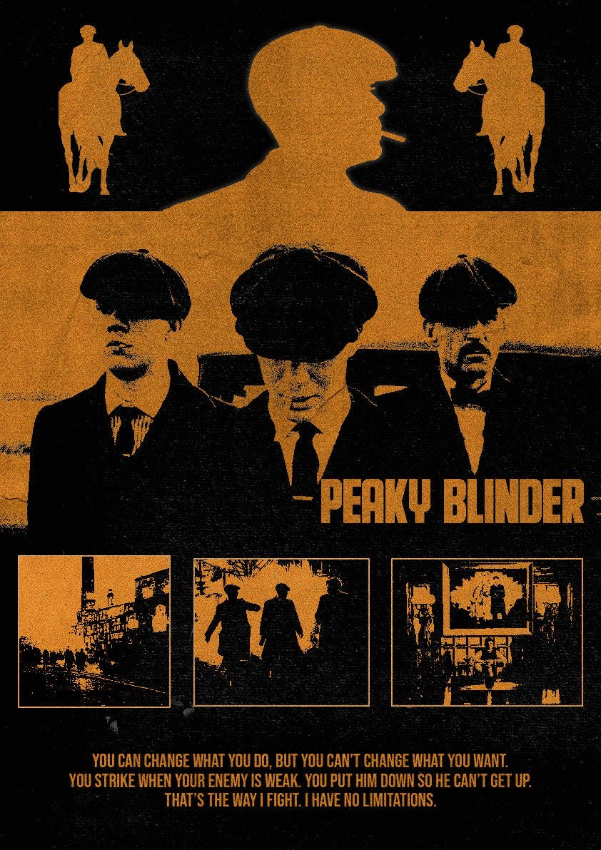 Peaky Blinders Framed Poster