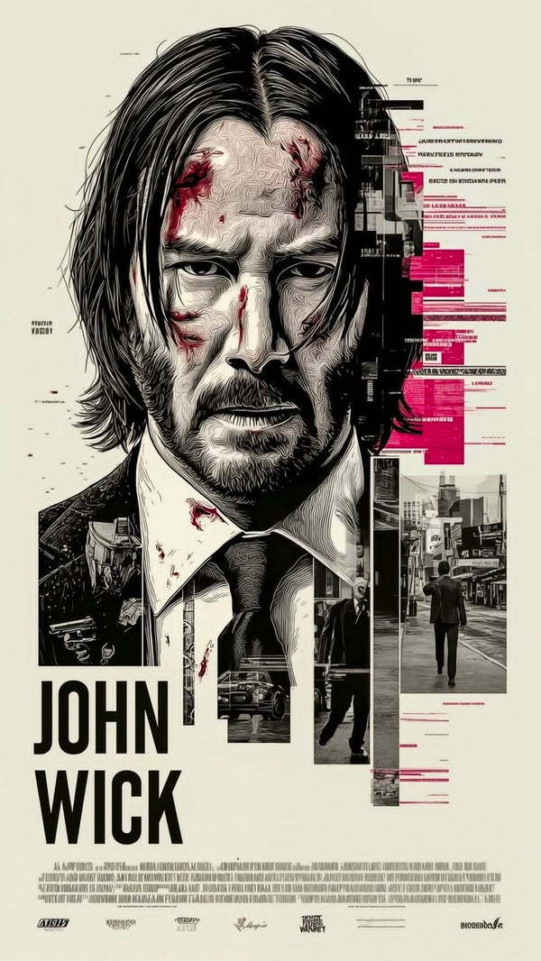 John Wick Framed Poster