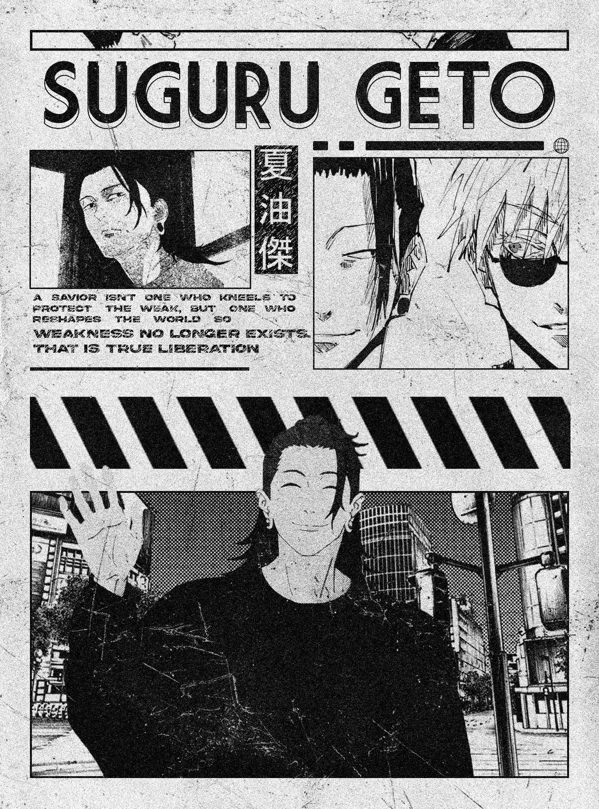 Jujutsu kaisen Framed Poster