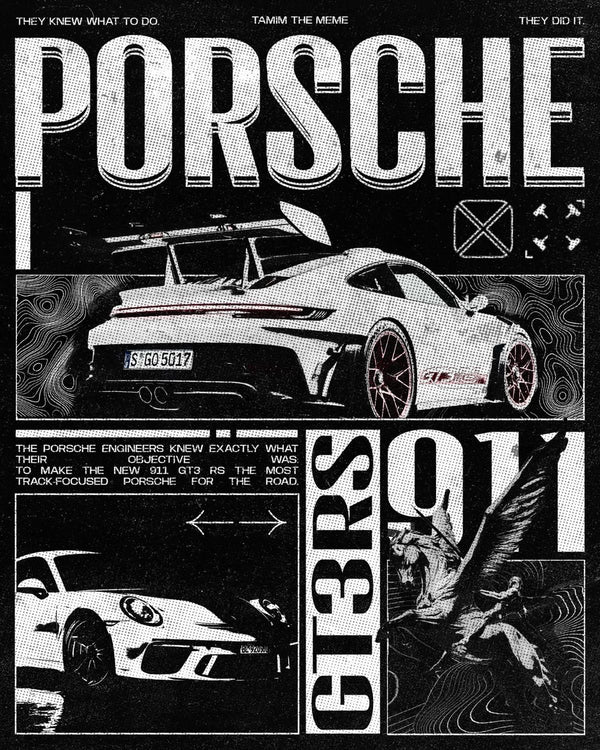 Porsche Framed Poster