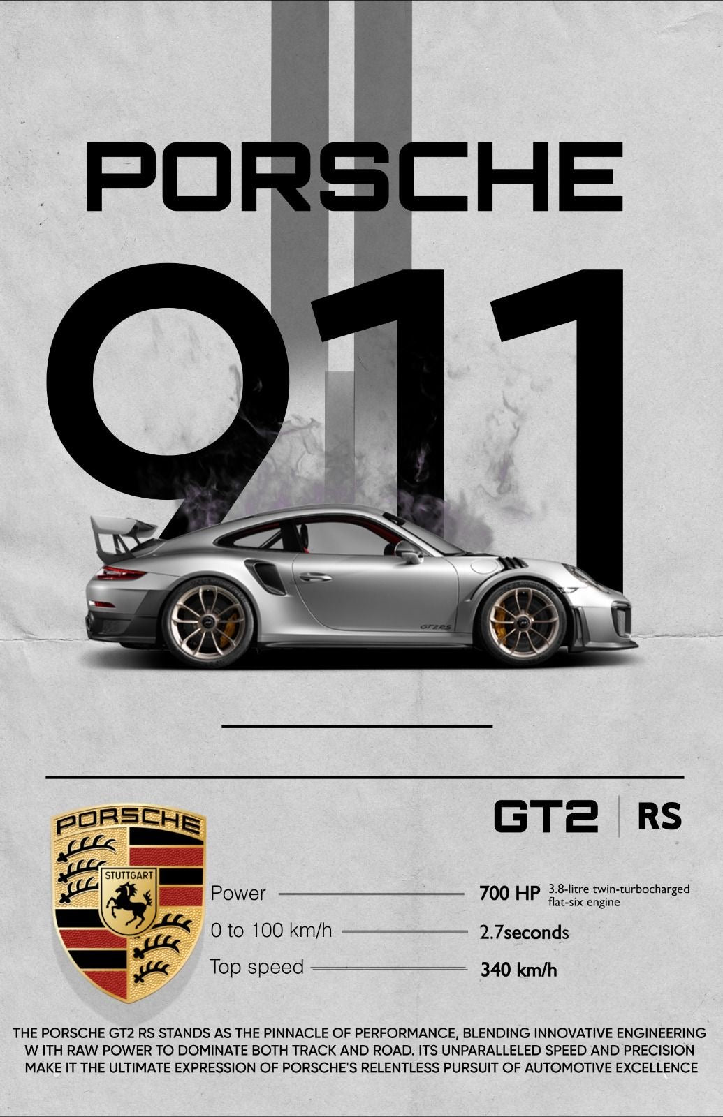 Porsche Framed Poster