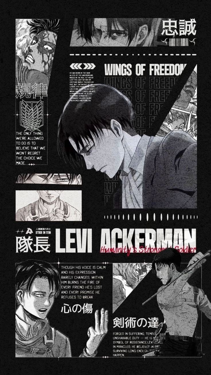 Attack On Titan Framed Poster