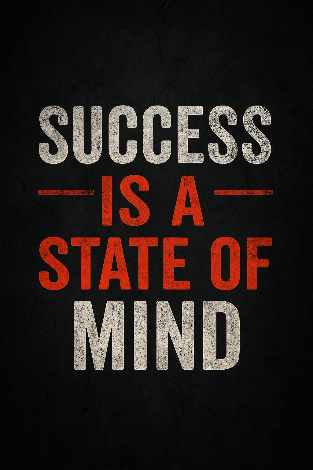 Success Motivation Framed Poster