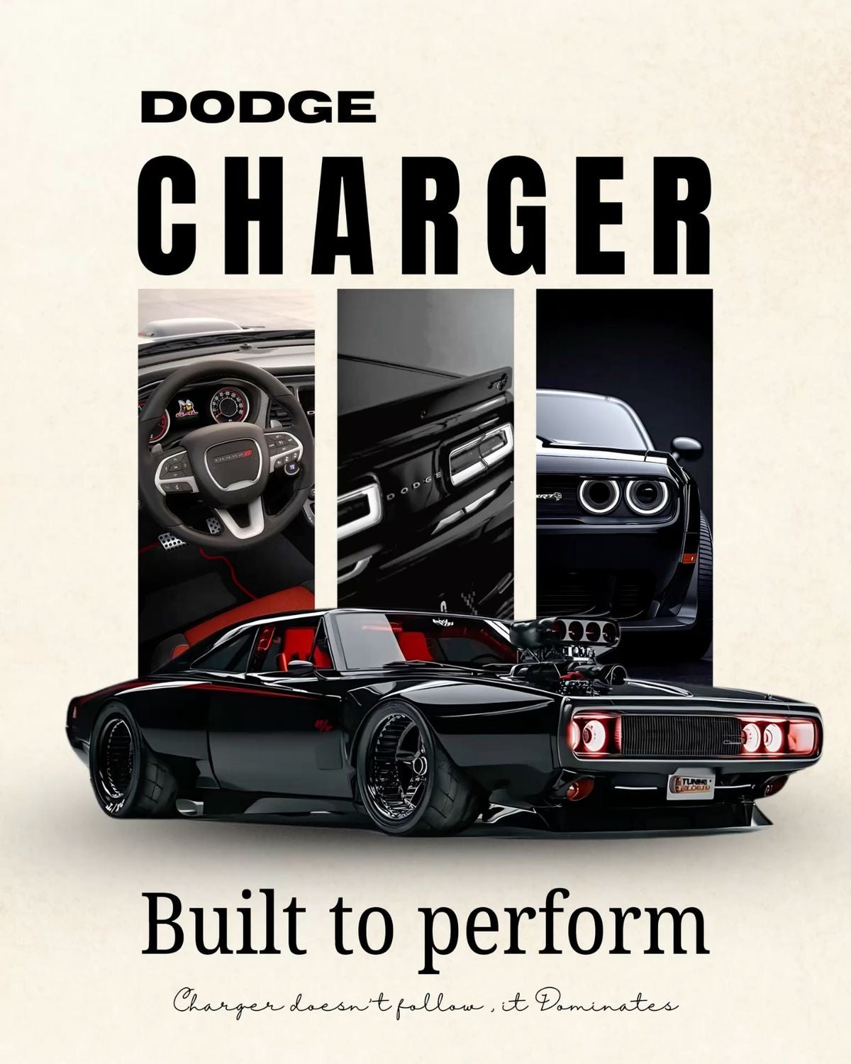 Dodge Framed Poster