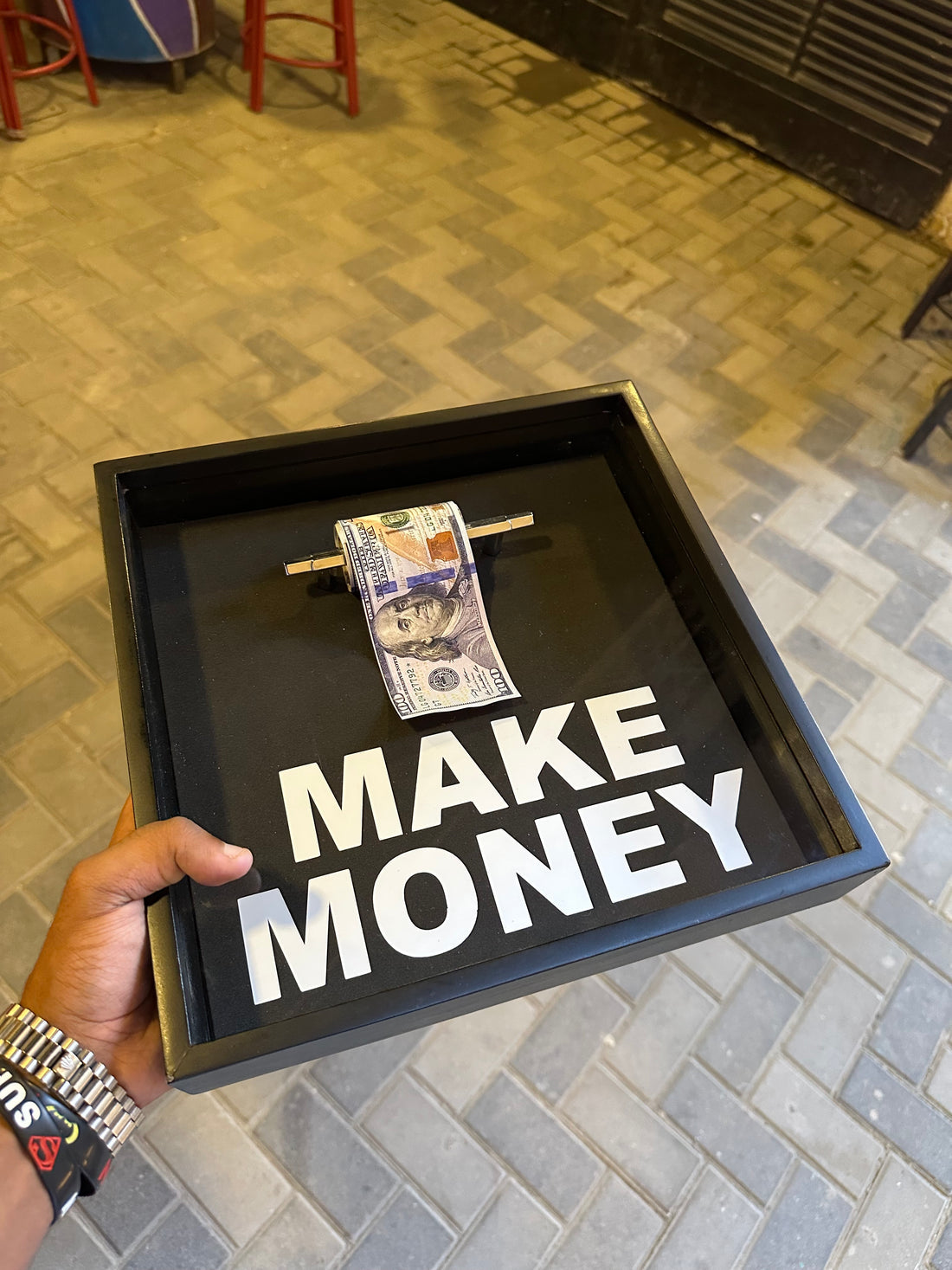 Millionaires toilet paper