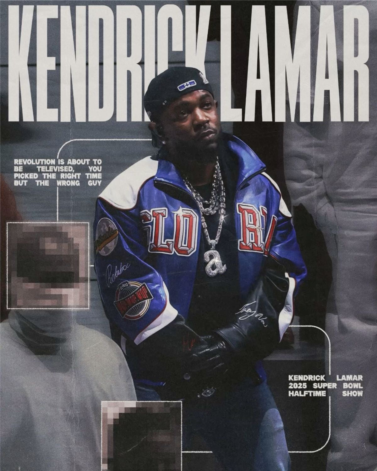 Kendrick Lamar Framed Poster