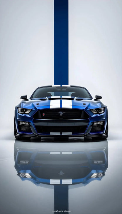 Ford Mustang Framed Poster