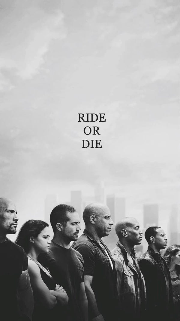 Fast & Furious Framed Poster